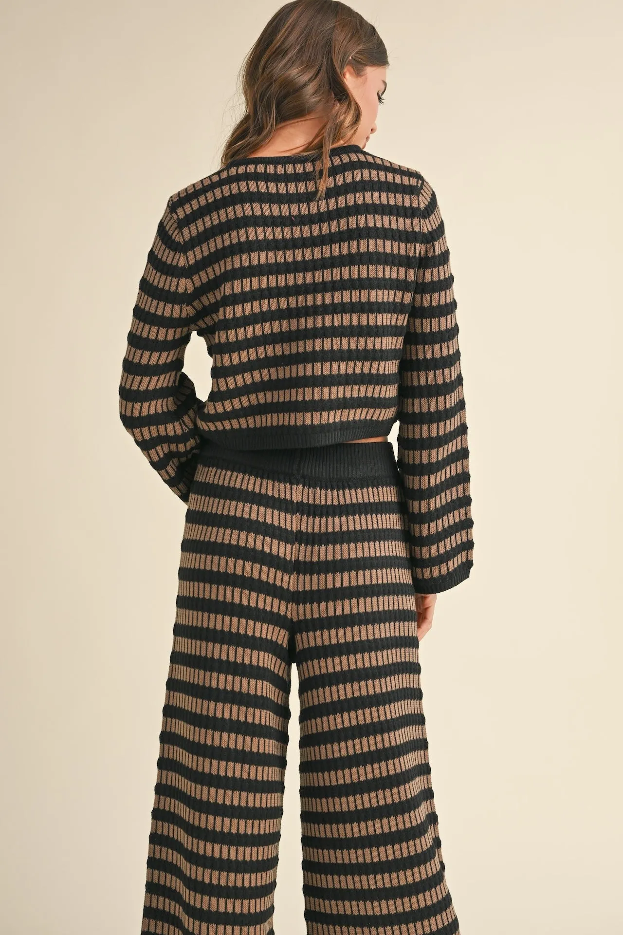 Striped Knit Sweater