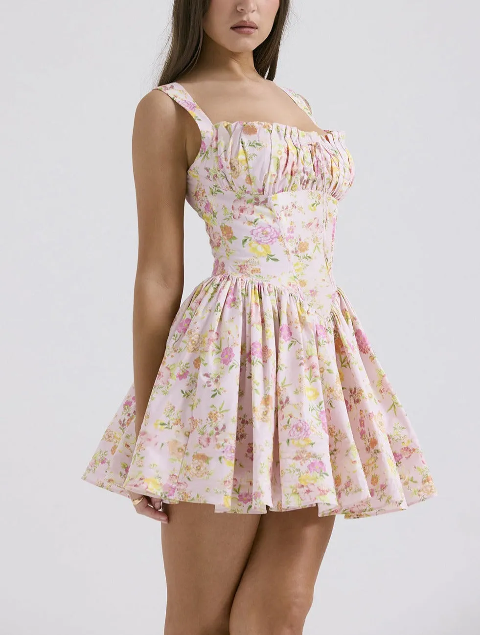 Summer Floral Camisole Dress