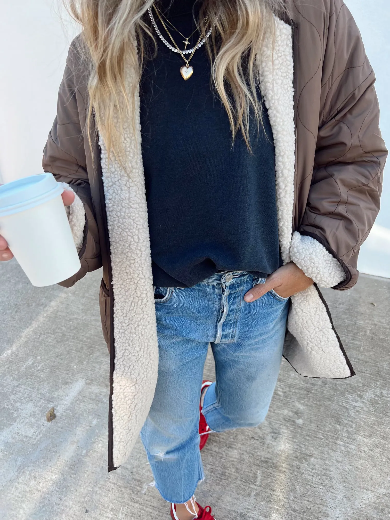 Tahoe reversible Sherpa Jacket