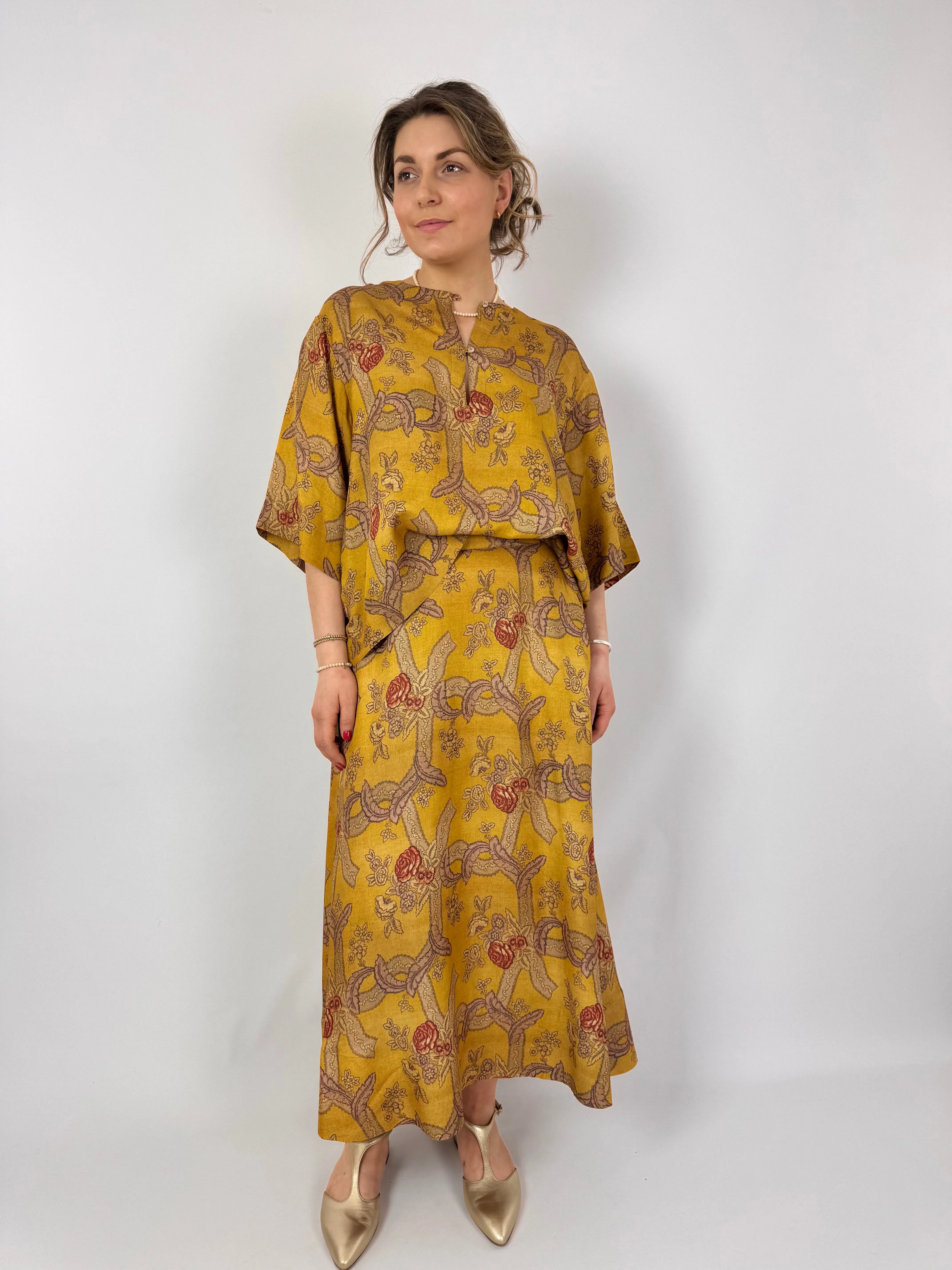 Tapis Noir Caroline Skirt Yellow
