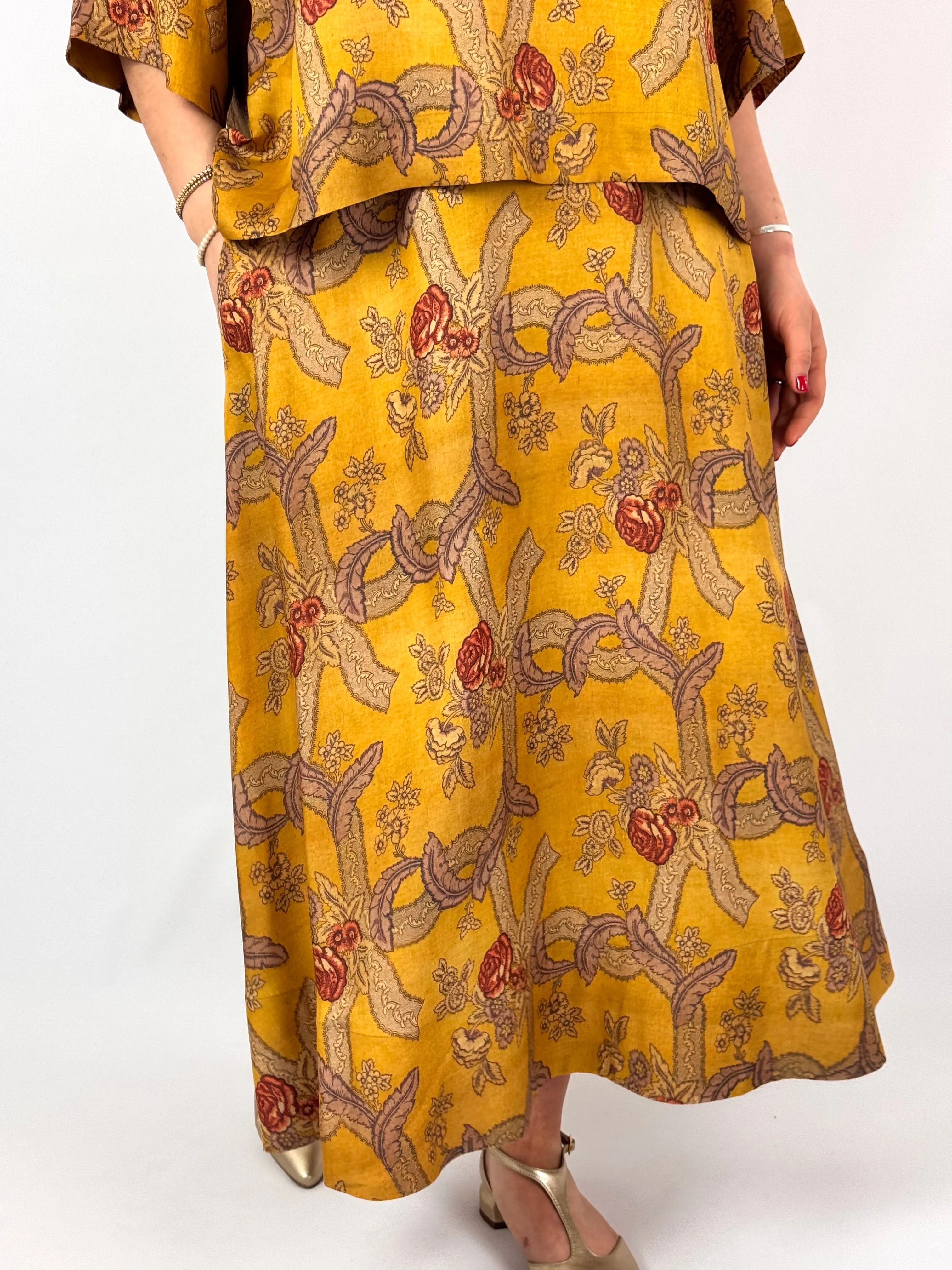 Tapis Noir Caroline Skirt Yellow