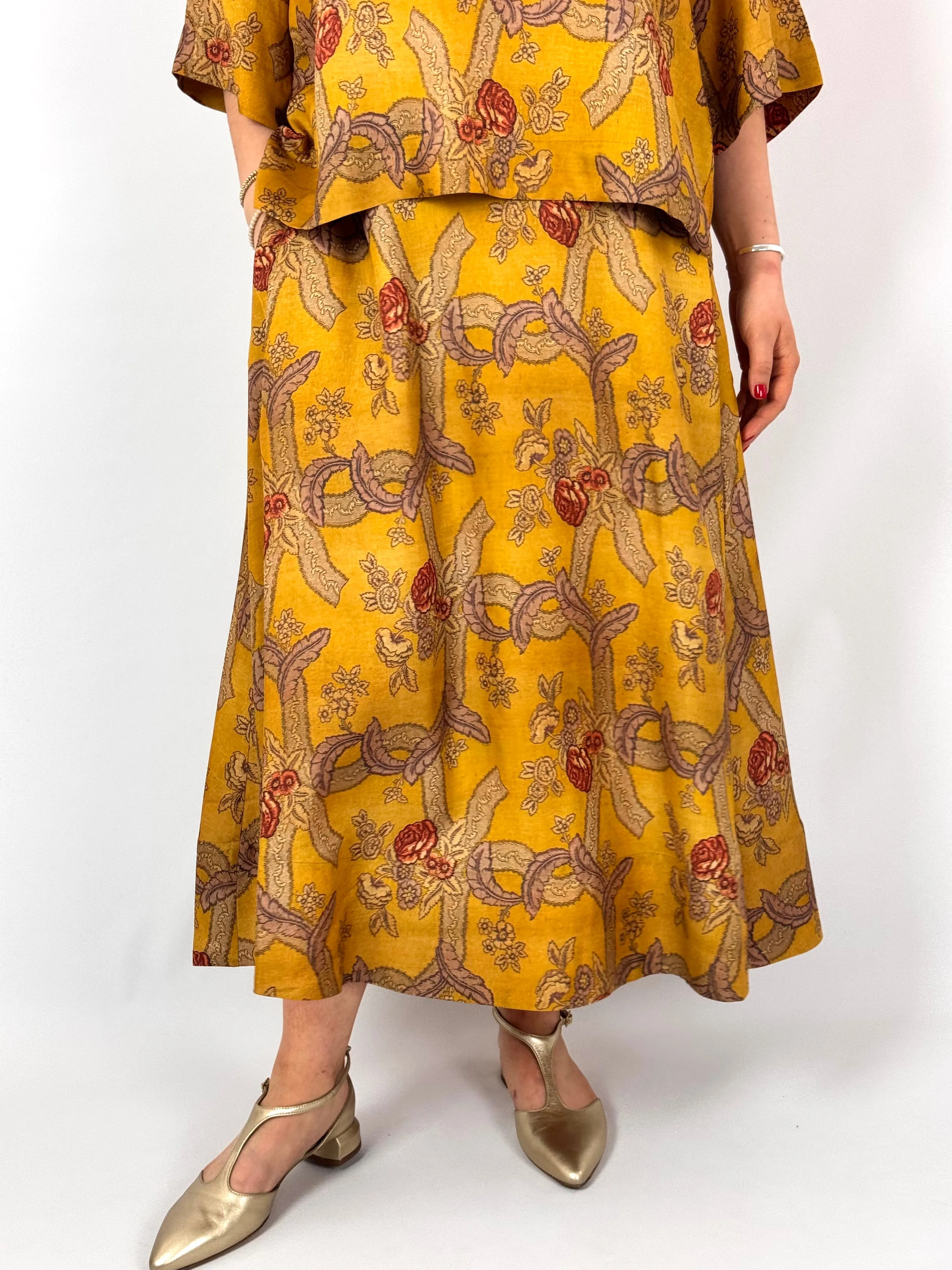 Tapis Noir Caroline Skirt Yellow