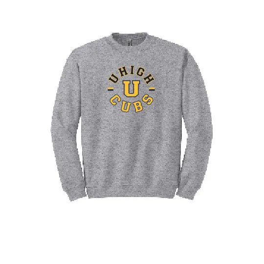 UHigh Cubs Circle Crewneck