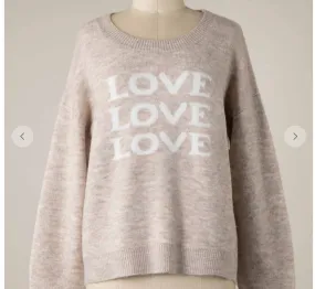 VH-LOVE LOVE LOVE Sweater