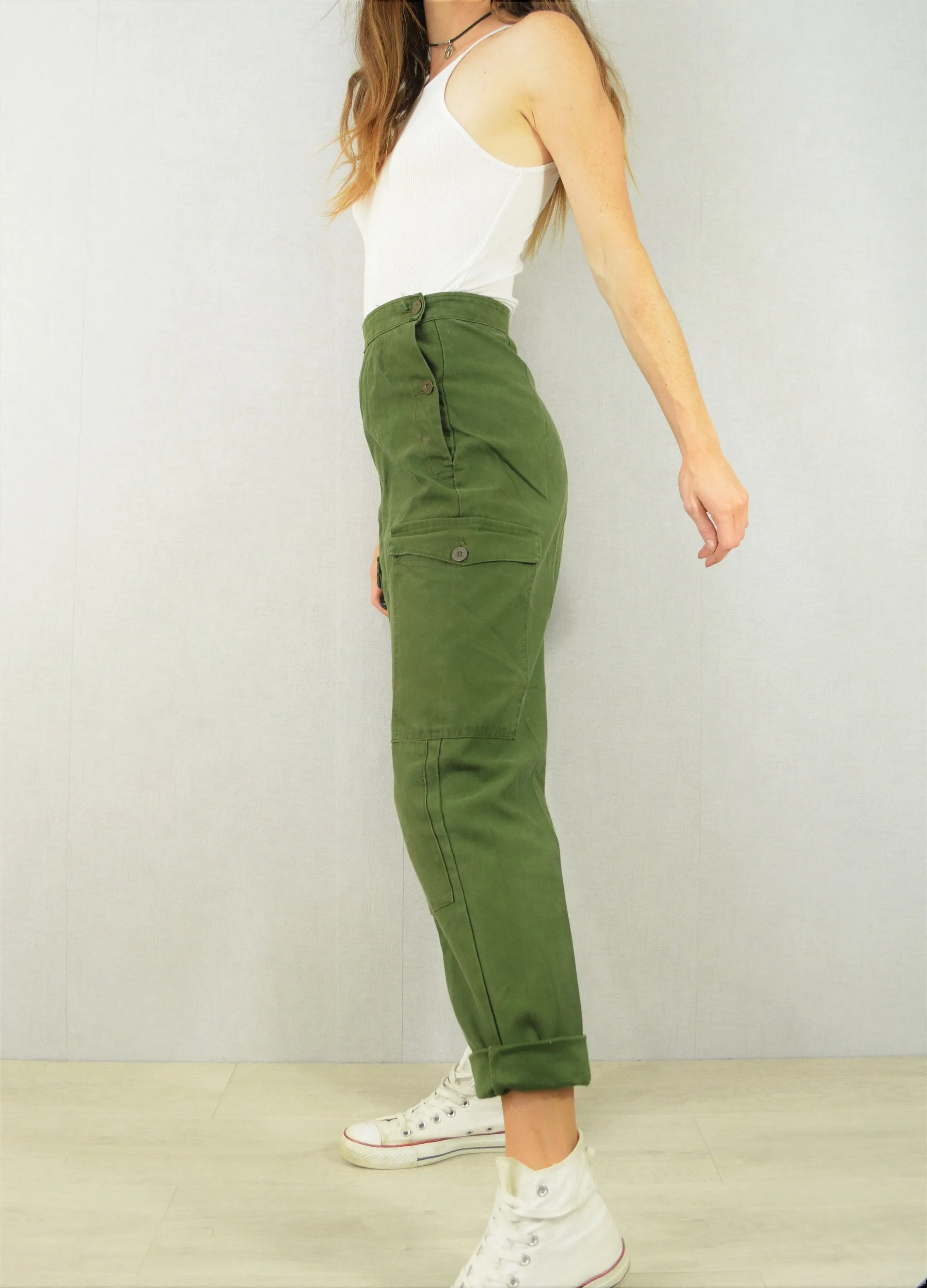 Vintage High Waist Swedish Trousers