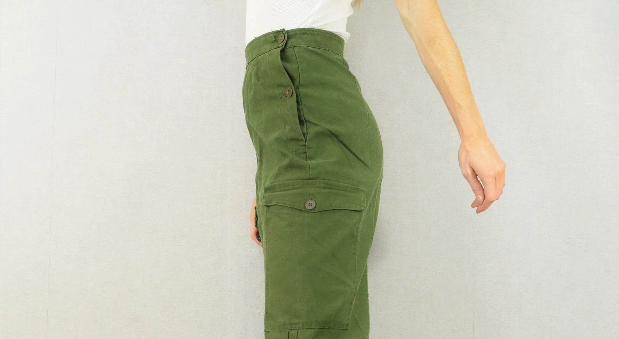 Vintage High Waist Swedish Trousers