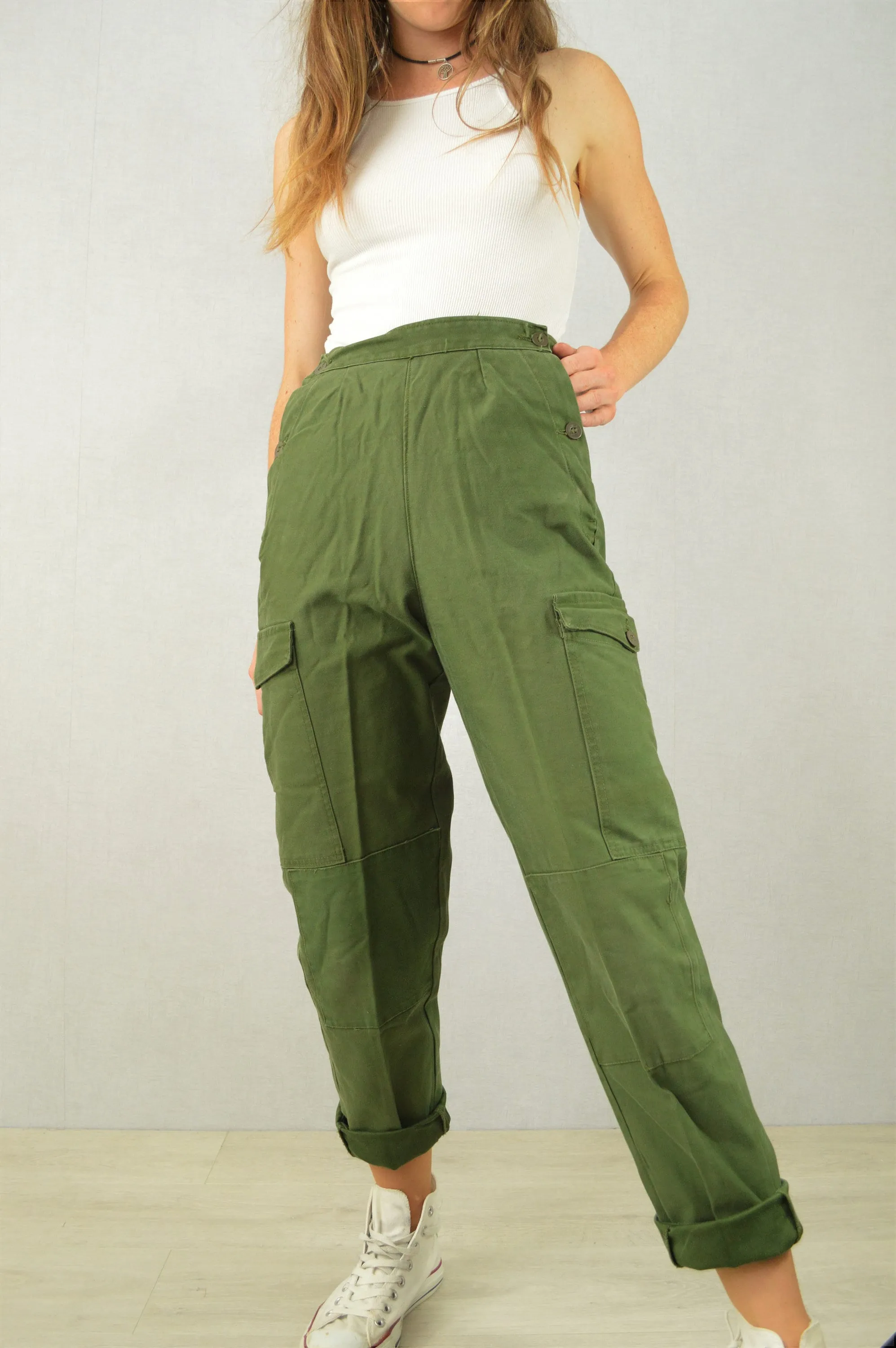 Vintage High Waist Swedish Trousers