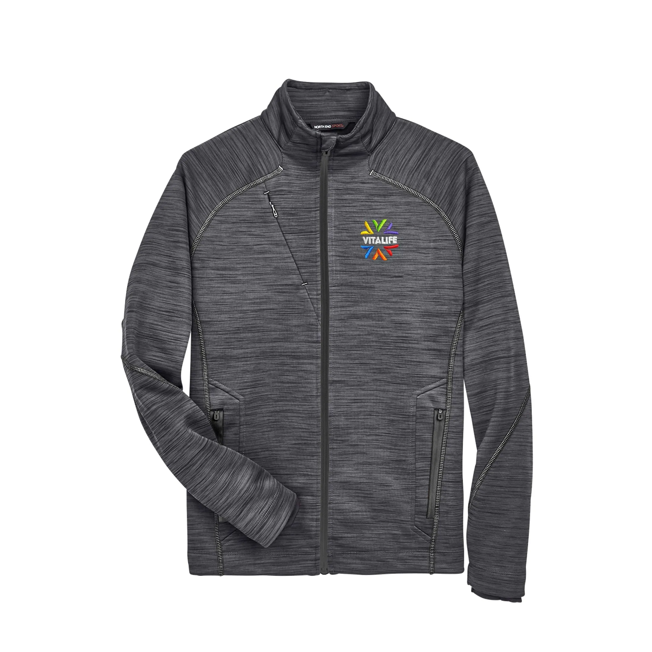 VitaLife Flux Mélange Fleece Mens Jacket