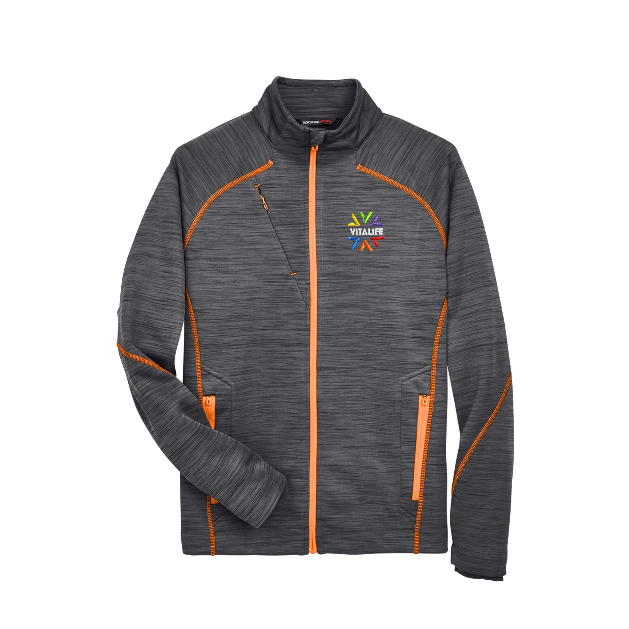 VitaLife Flux Mélange Fleece Mens Jacket