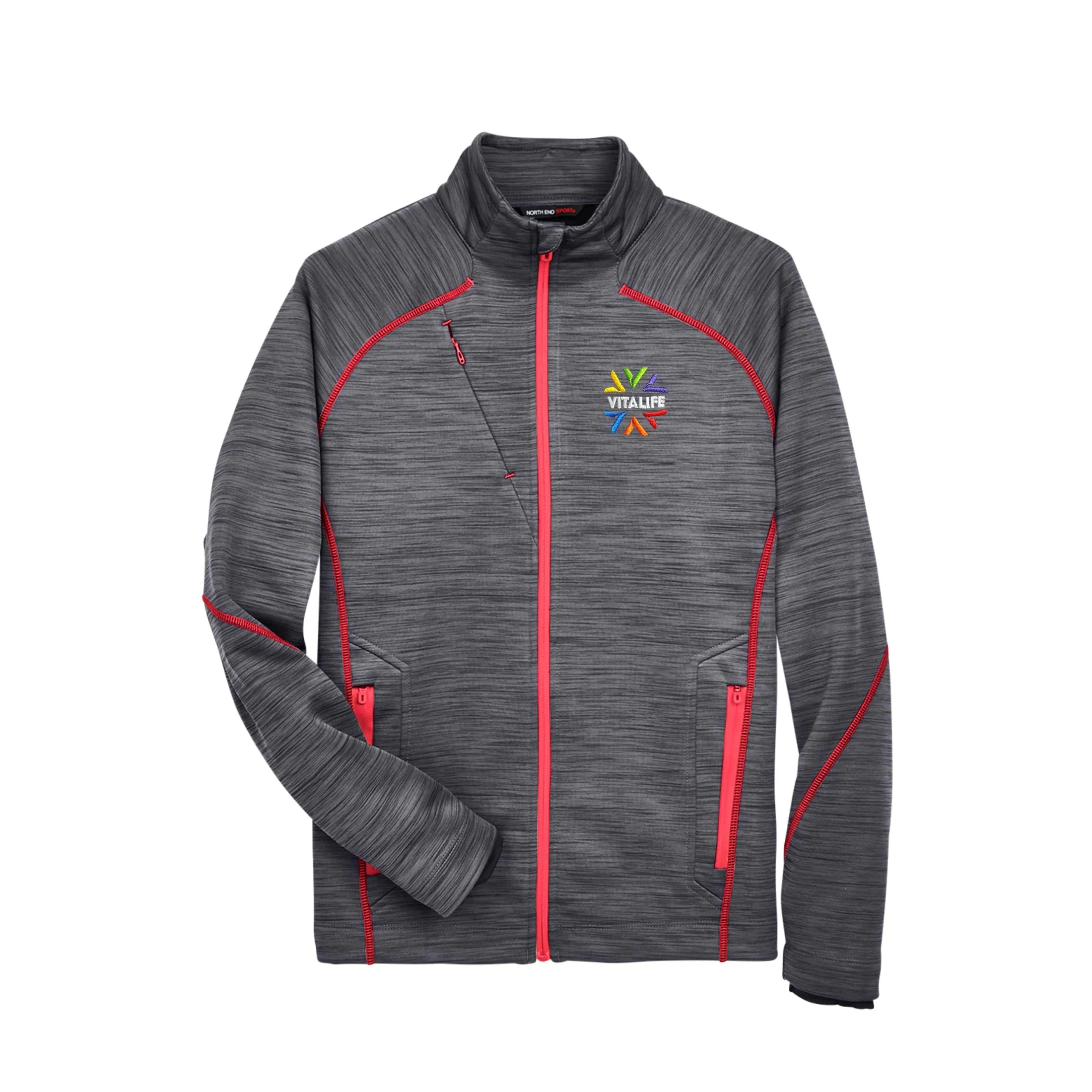 VitaLife Flux Mélange Fleece Mens Jacket