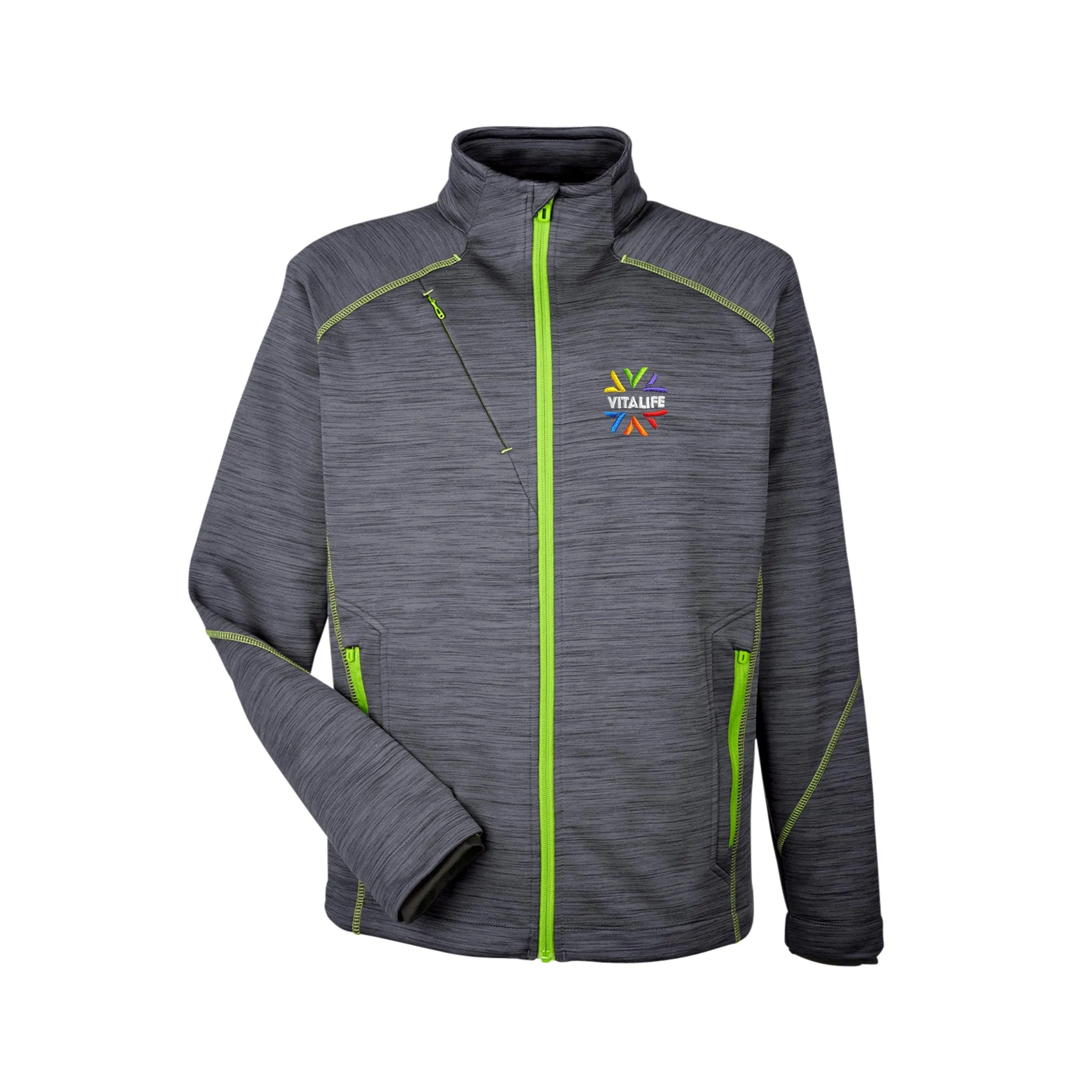 VitaLife Flux Mélange Fleece Mens Jacket