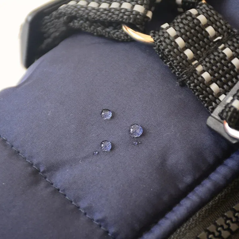 Winter Fleece Dog Jacket with Integrated Harness