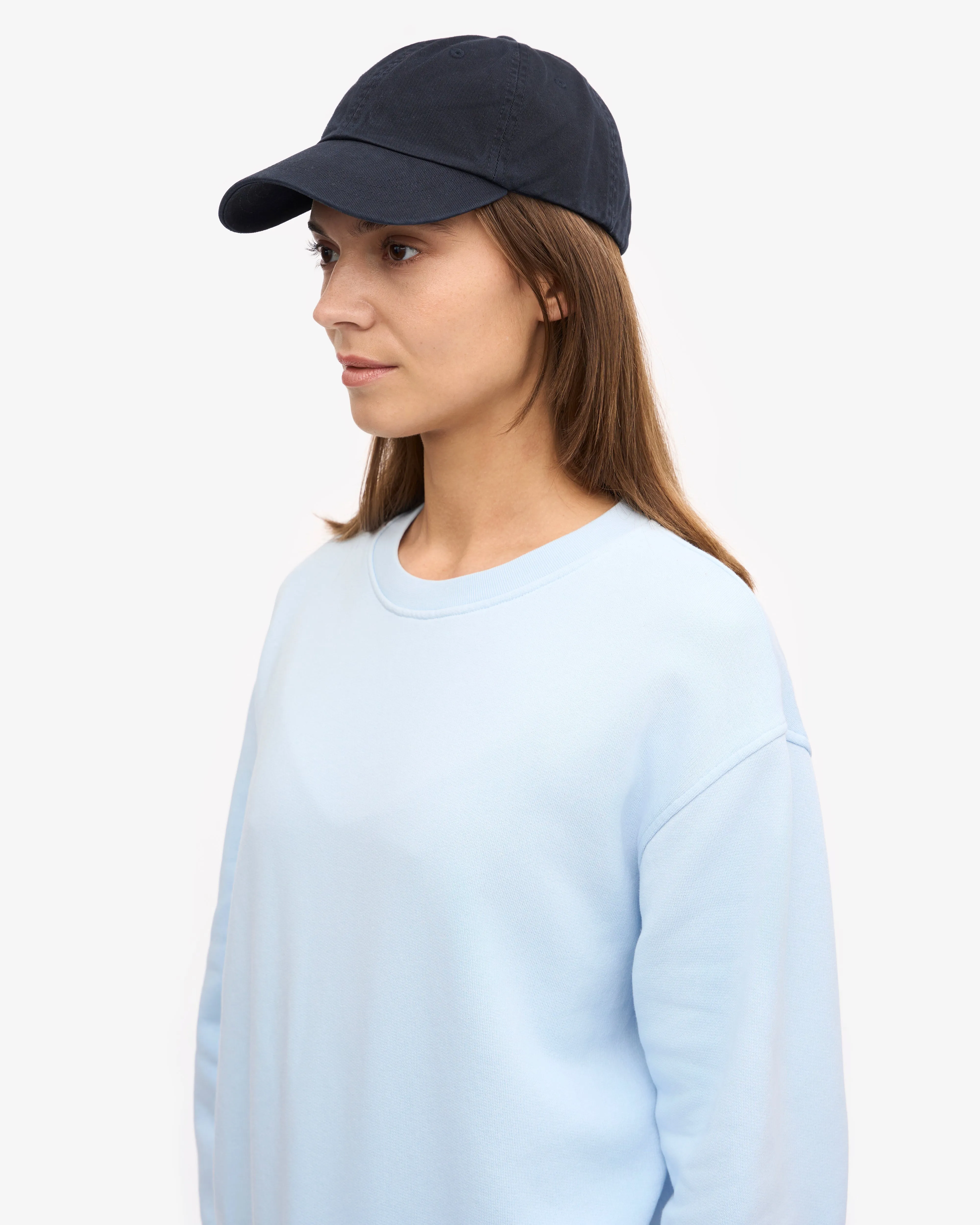 Women Classic Organic Crew - Polar Blue