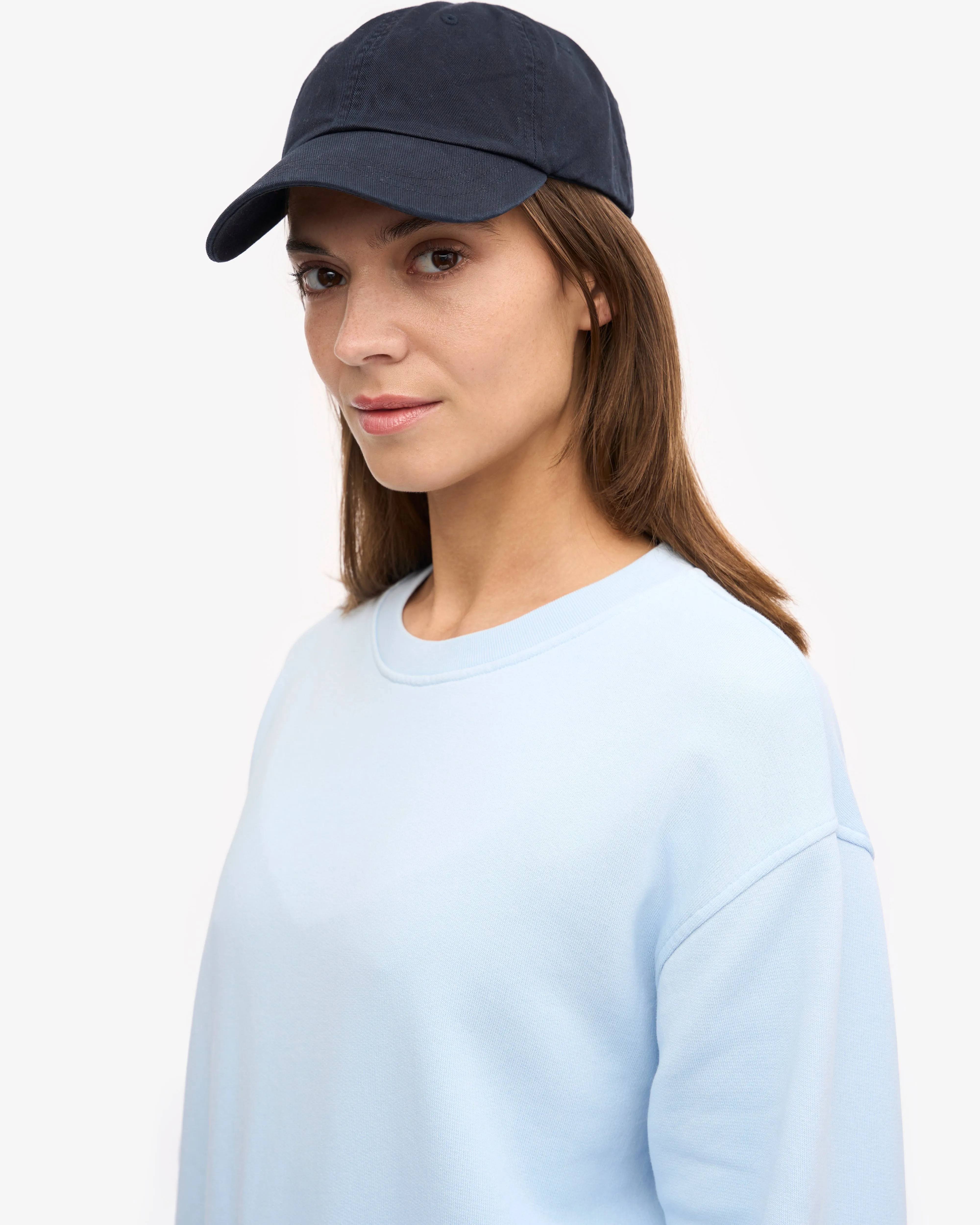 Women Classic Organic Crew - Polar Blue