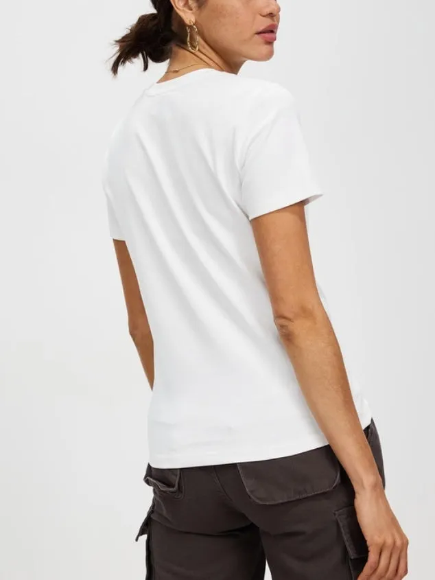Women's Classic-Fit Short-Sleeve Crewneck T-Shirt by Kaja Clothing-Fedora Top