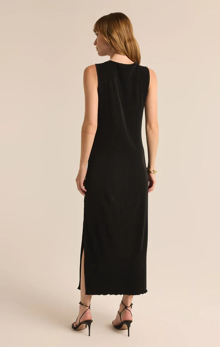 Z Supply Gatsby Midi Dress Black